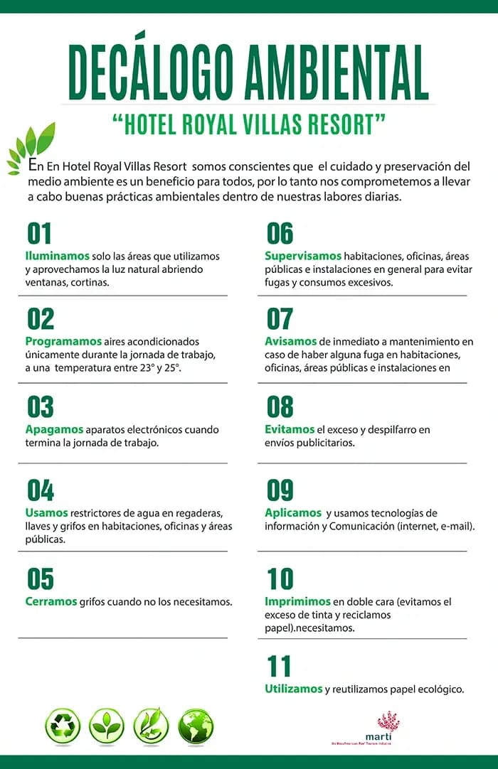 Decálogo de sustentabilidad